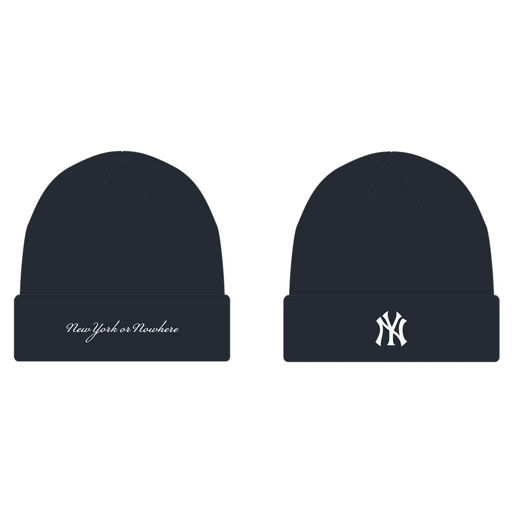 New York Yankees New York Or Nowhere Knit Hat Beanie Presale 9/10 Ships 9/11